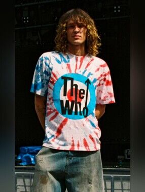 The Who x Market Studios Tye Dye Core T-Shirt NWT